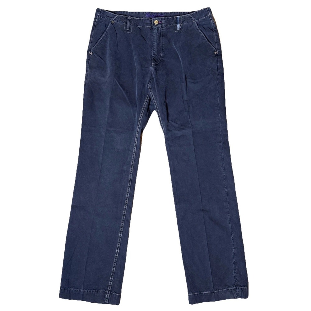 Robert Graham Classic Yates Jeans Men's 38x34 Dark Wash 100% Cotton